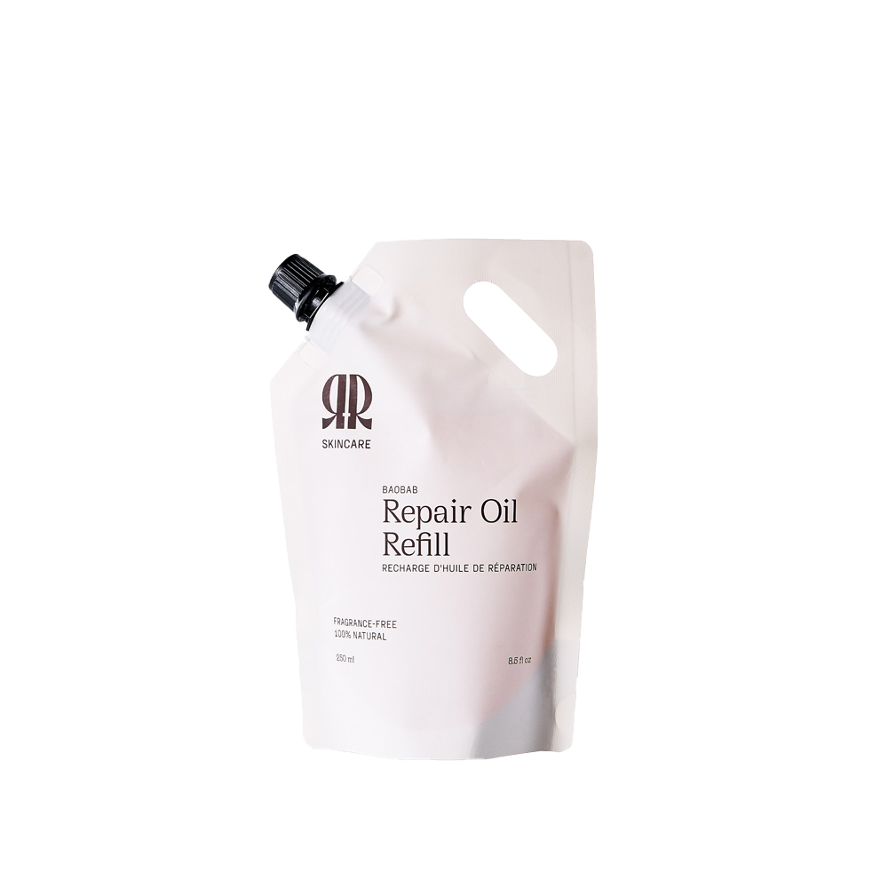 Eco-Friendly Baobab Repair Oil Refill for Hydrated, Supple, Youthful Skin