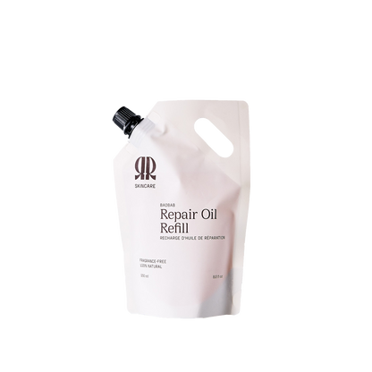 Eco-Friendly Baobab Repair Oil Refill for Hydrated, Supple, Youthful Skin