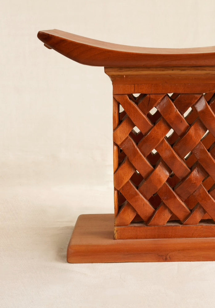 Kete Pa Contemporary Ashanti Stool