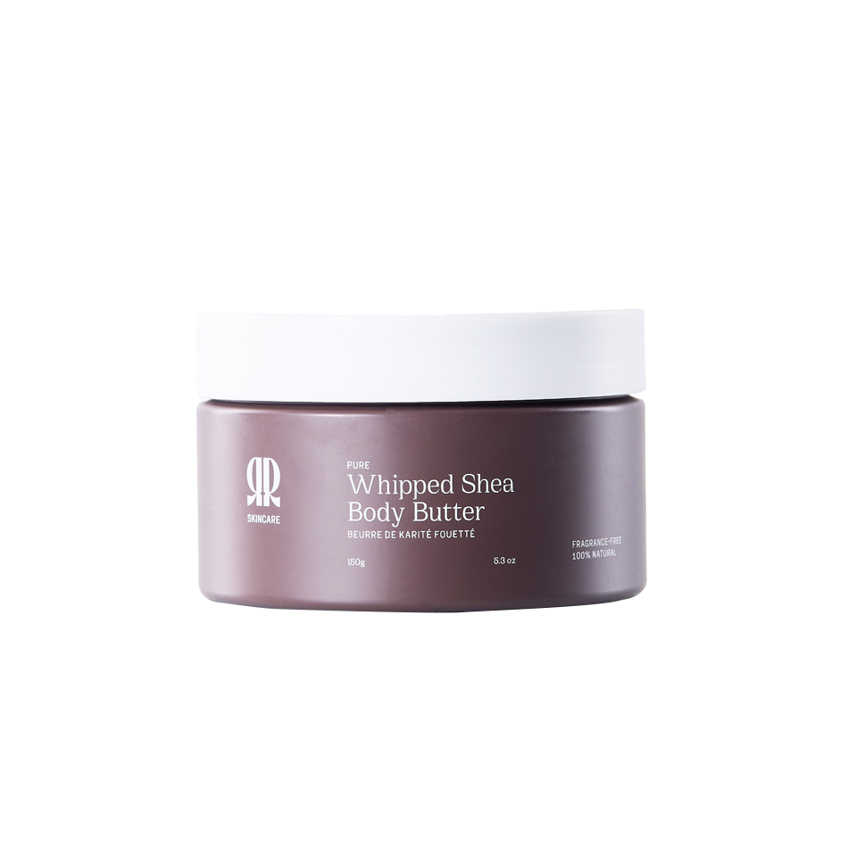 R&R 100% Natural Whipped Shea Body Butter for Deep Skin Hydration
