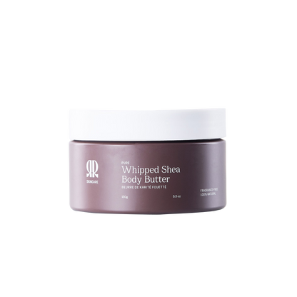 R&R 100% Natural Whipped Shea Body Butter for Deep Skin Hydration