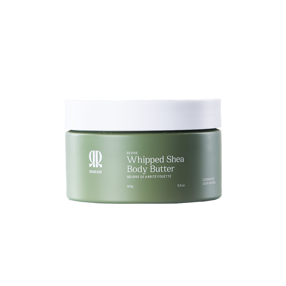 R&R 100% Natural Whipped Shea Body Butter for Deep Skin Hydration