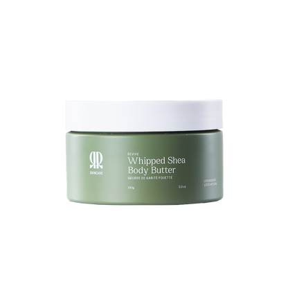 R&R 100% Natural Whipped Shea Body Butter for Deep Skin Hydration
