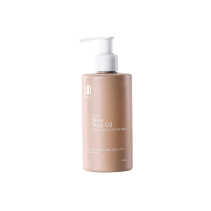 R&R Skincare Nourishing Shea Body Oil for Luminous Hydrated Skin with Essential Oils