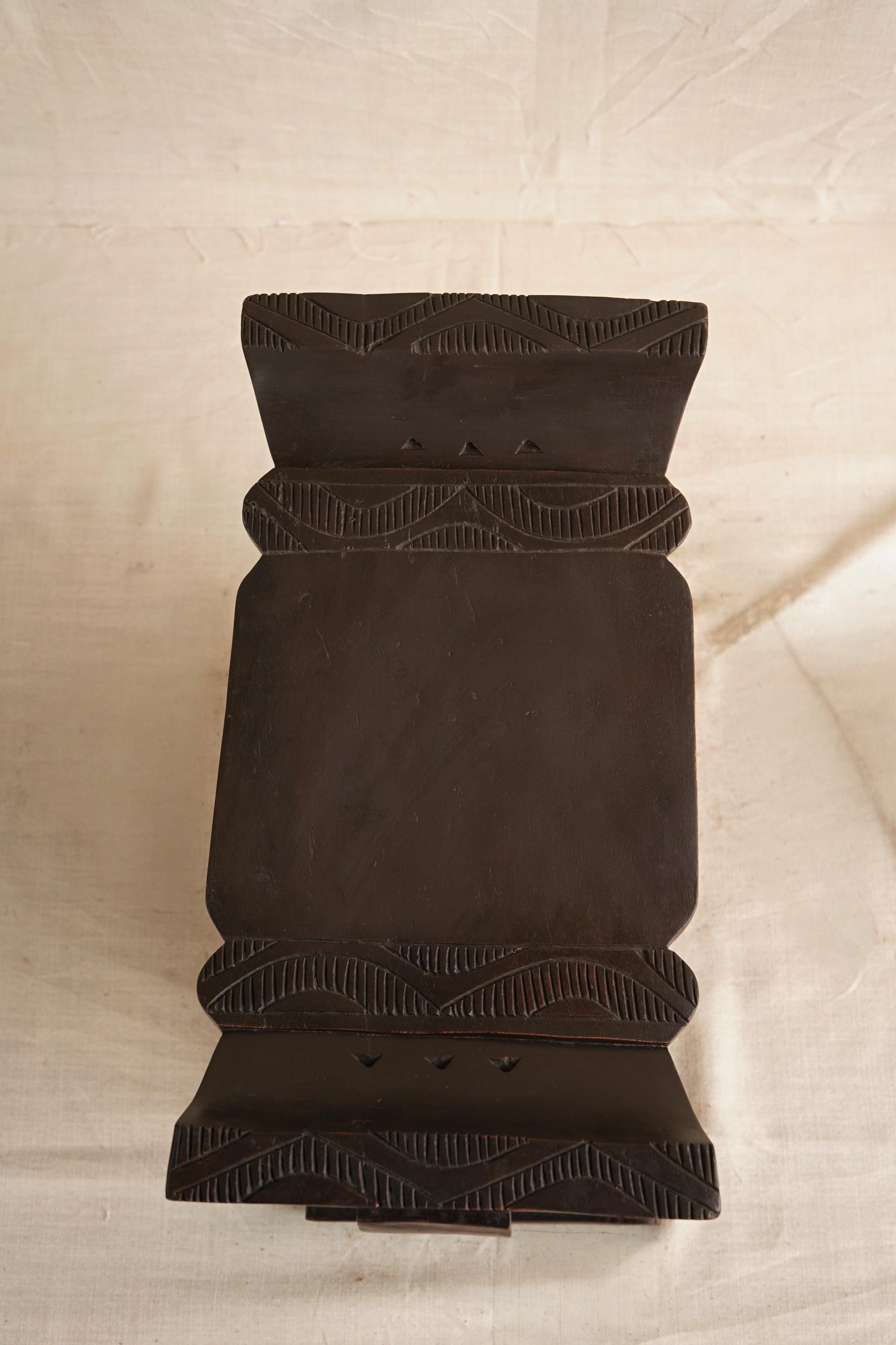 Top of a Black Ashanti Stool 